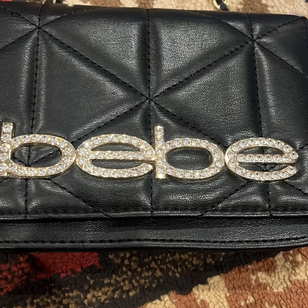Bebe Y2K crossbody purse quilted puffer crossbody bag - Picture 2 of 7